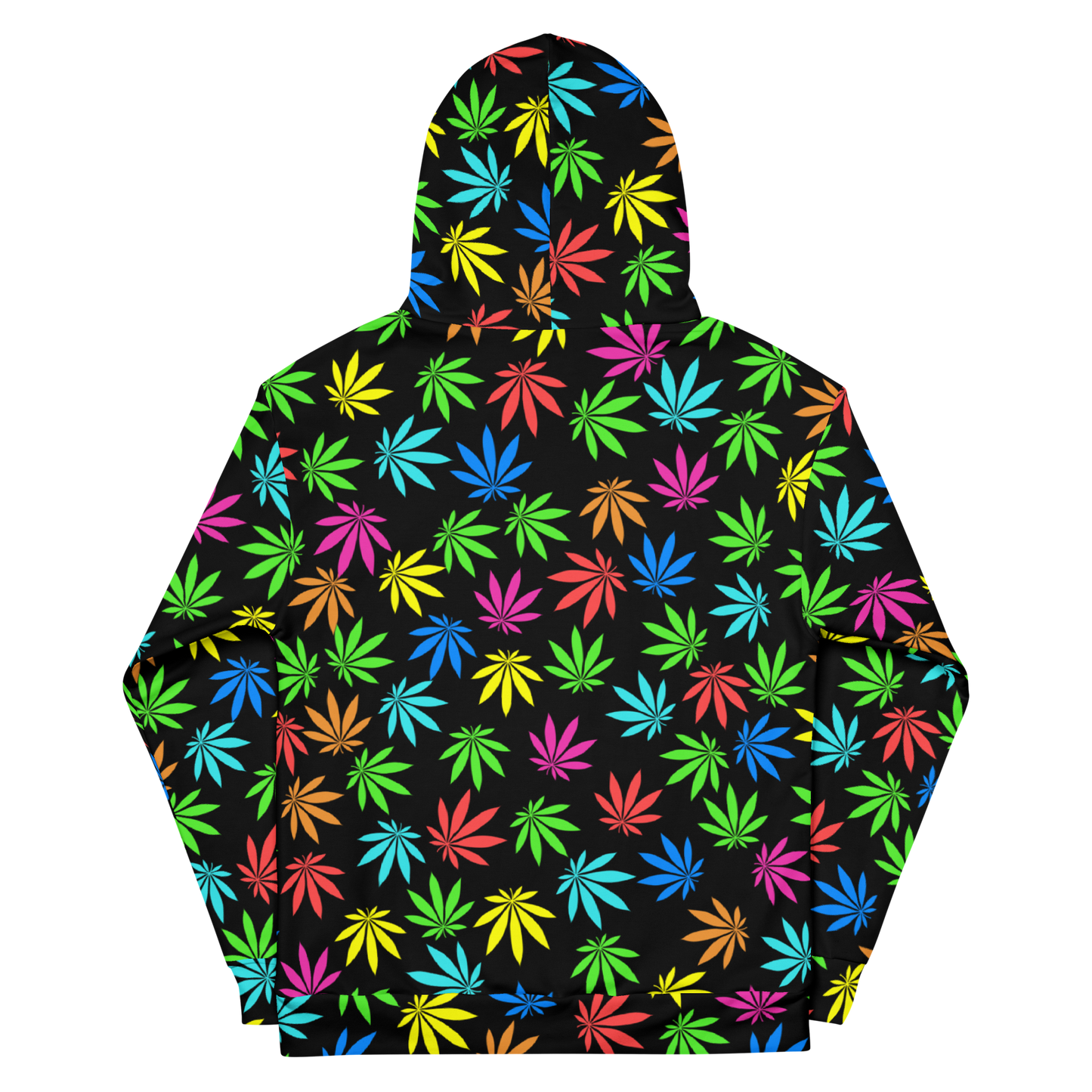 Multicolor "Leaves" Unisex Hoodie