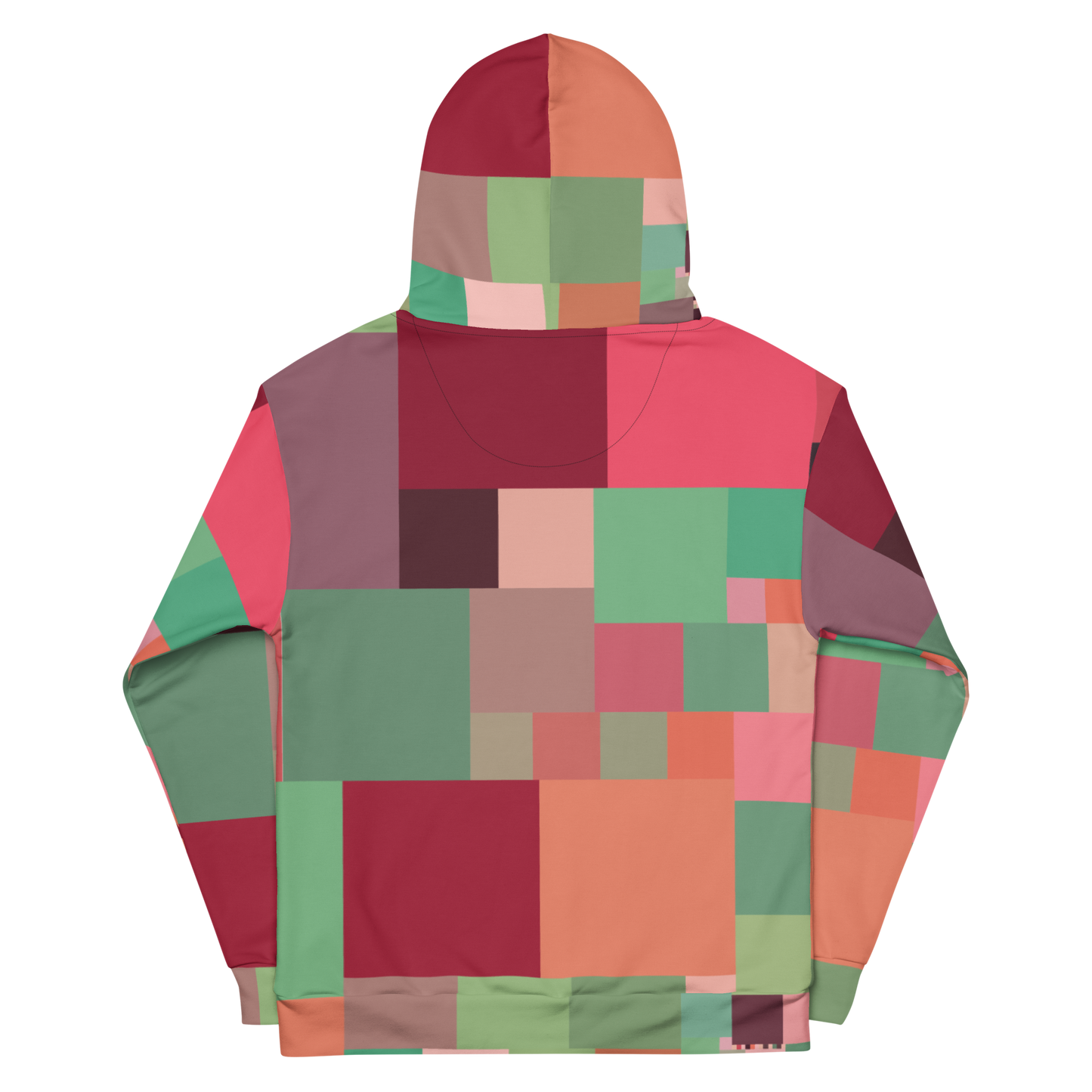 Terracotta Blocks Unisex Hoodie
