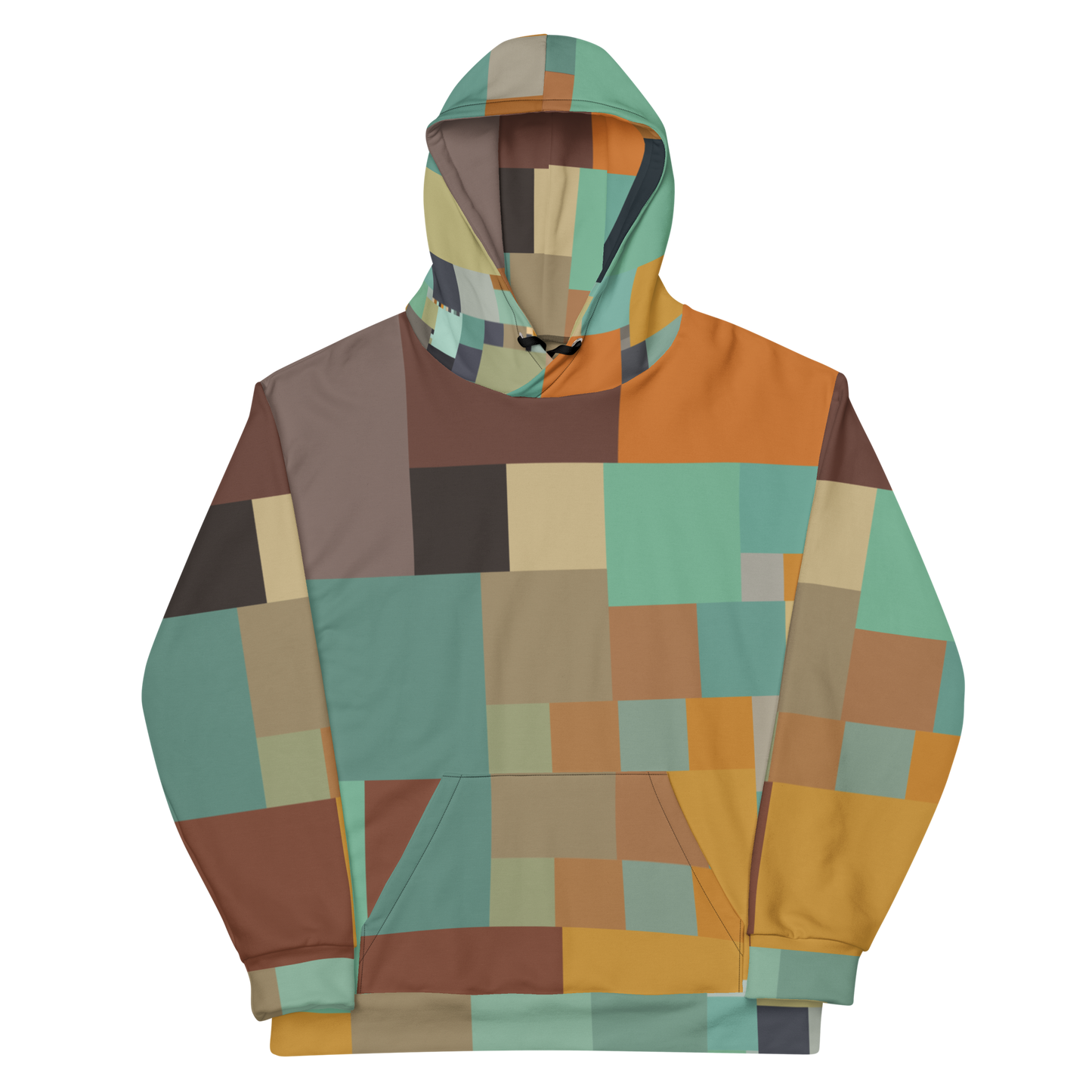 Earth Blocks Unisex Hoodie