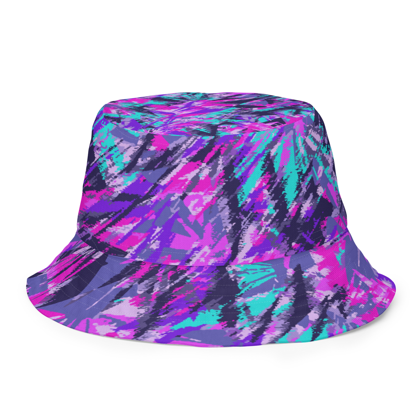 Scattered Brush Midnight Reversible bucket hat