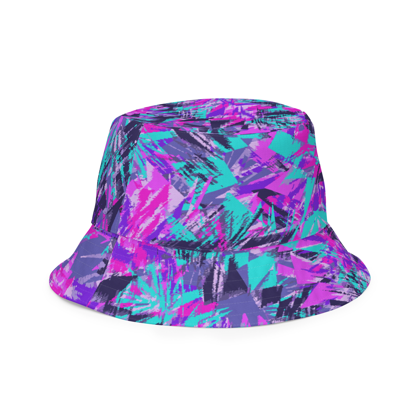 Scattered Brush Midnight Reversible bucket hat
