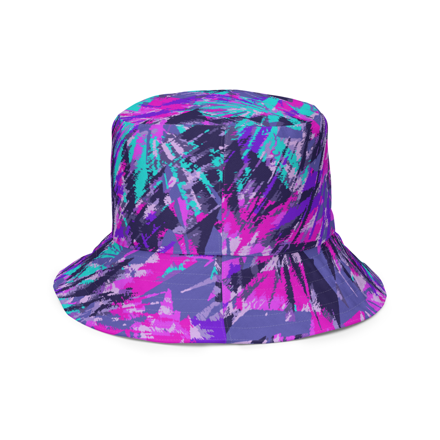 Scattered Brush Midnight Reversible bucket hat