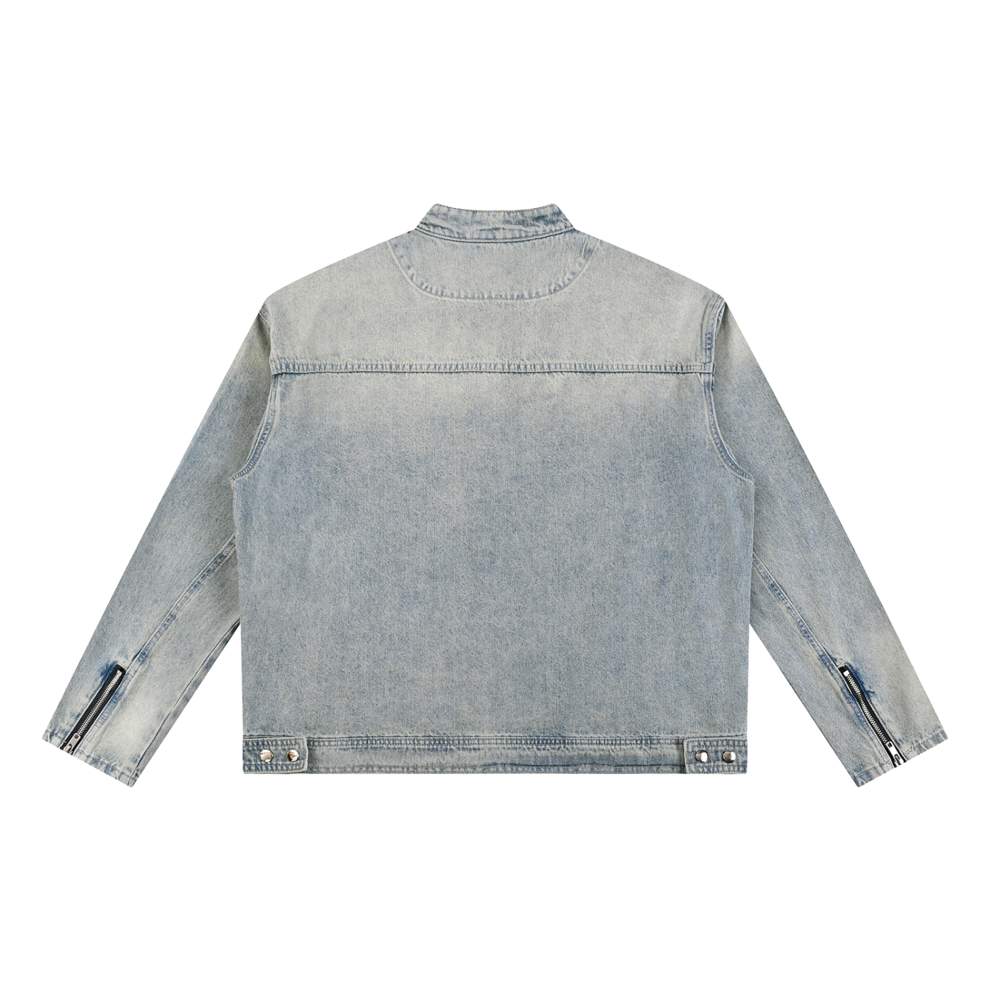 Namari Vintage Wash Zip Denim Jacket
