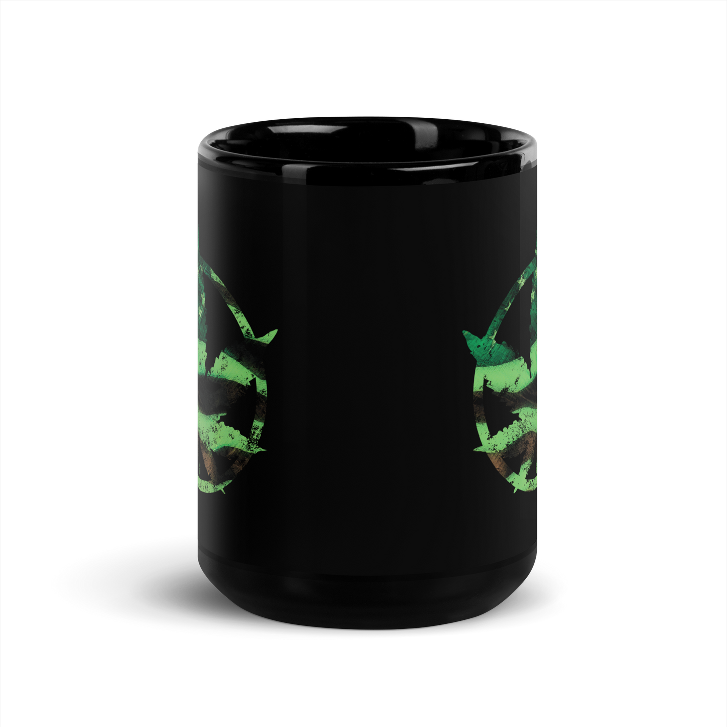 4/20 United Black Glossy Mug