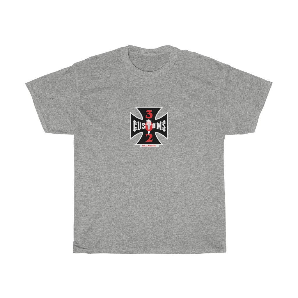 302 Customs Logo Unisex Heavy Cotton Tee