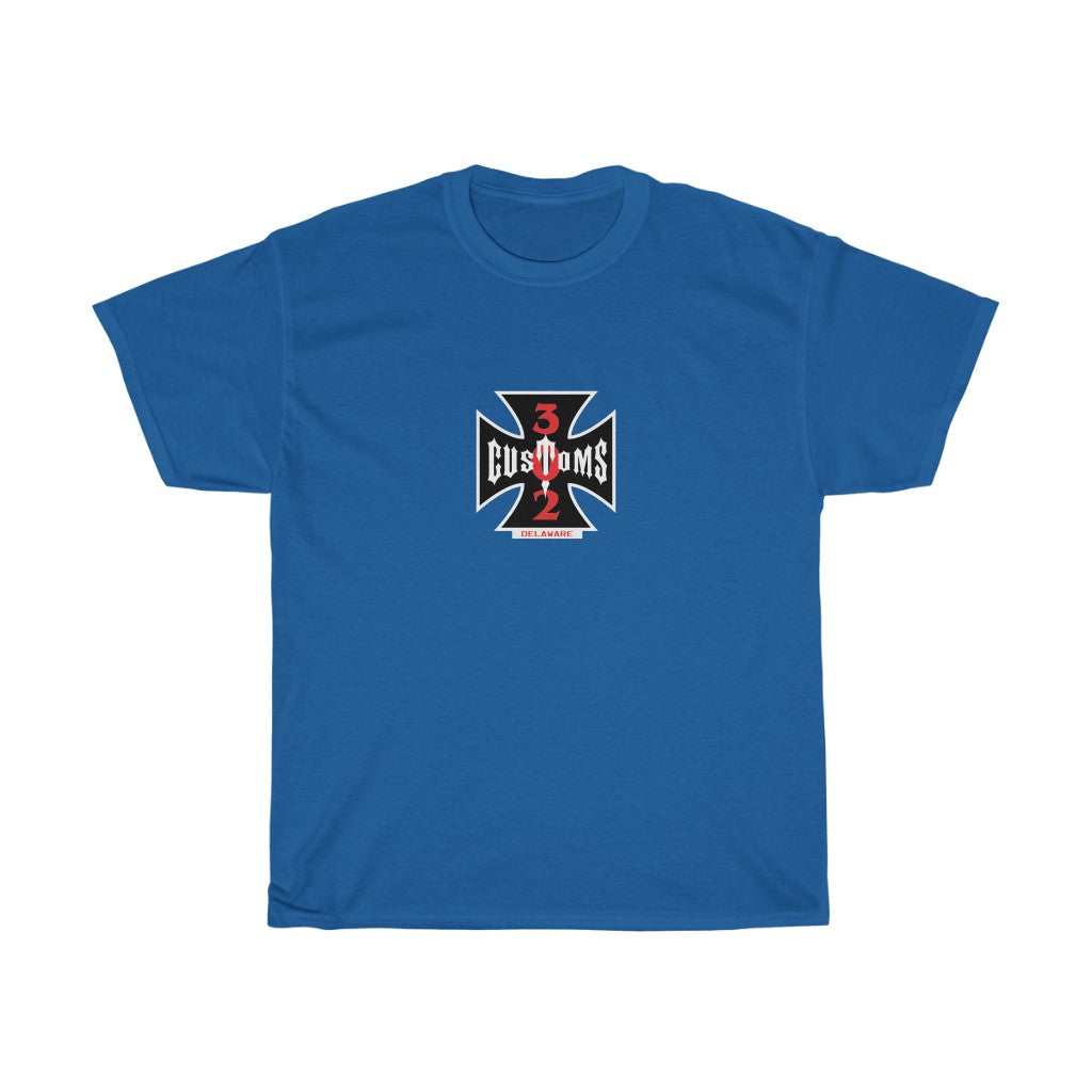 302 Customs Logo Unisex Heavy Cotton Tee