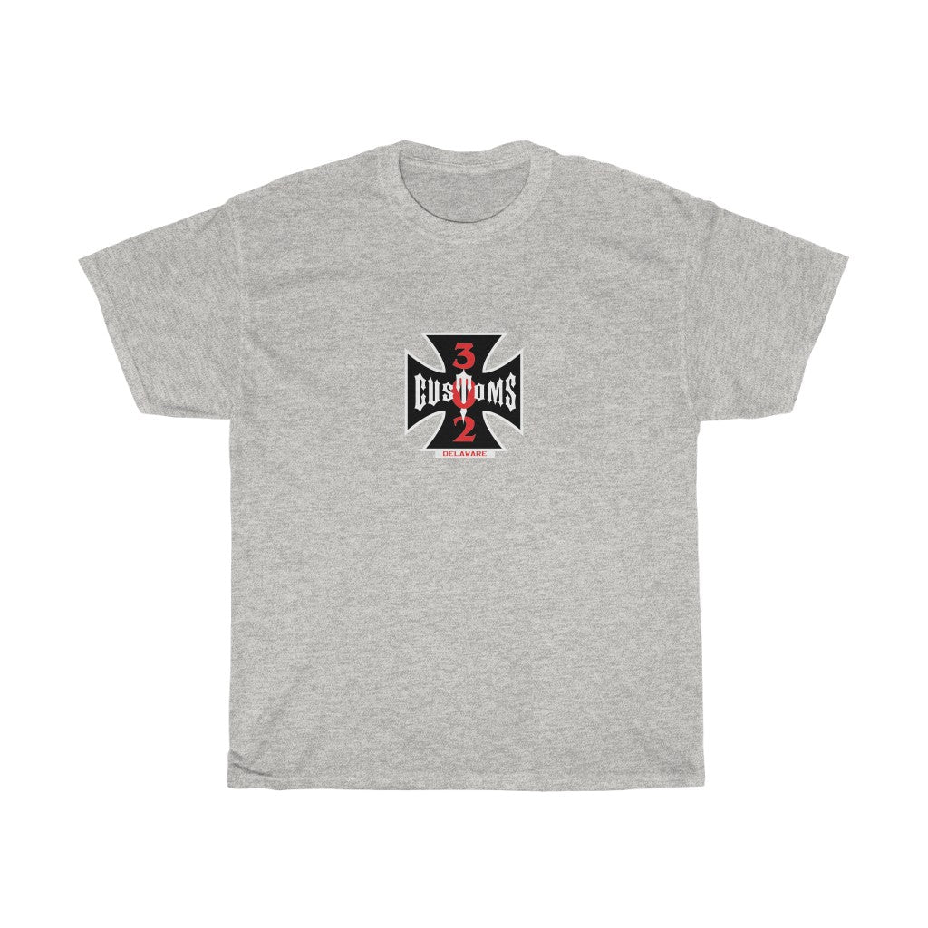 302 Customs Logo Unisex Heavy Cotton Tee