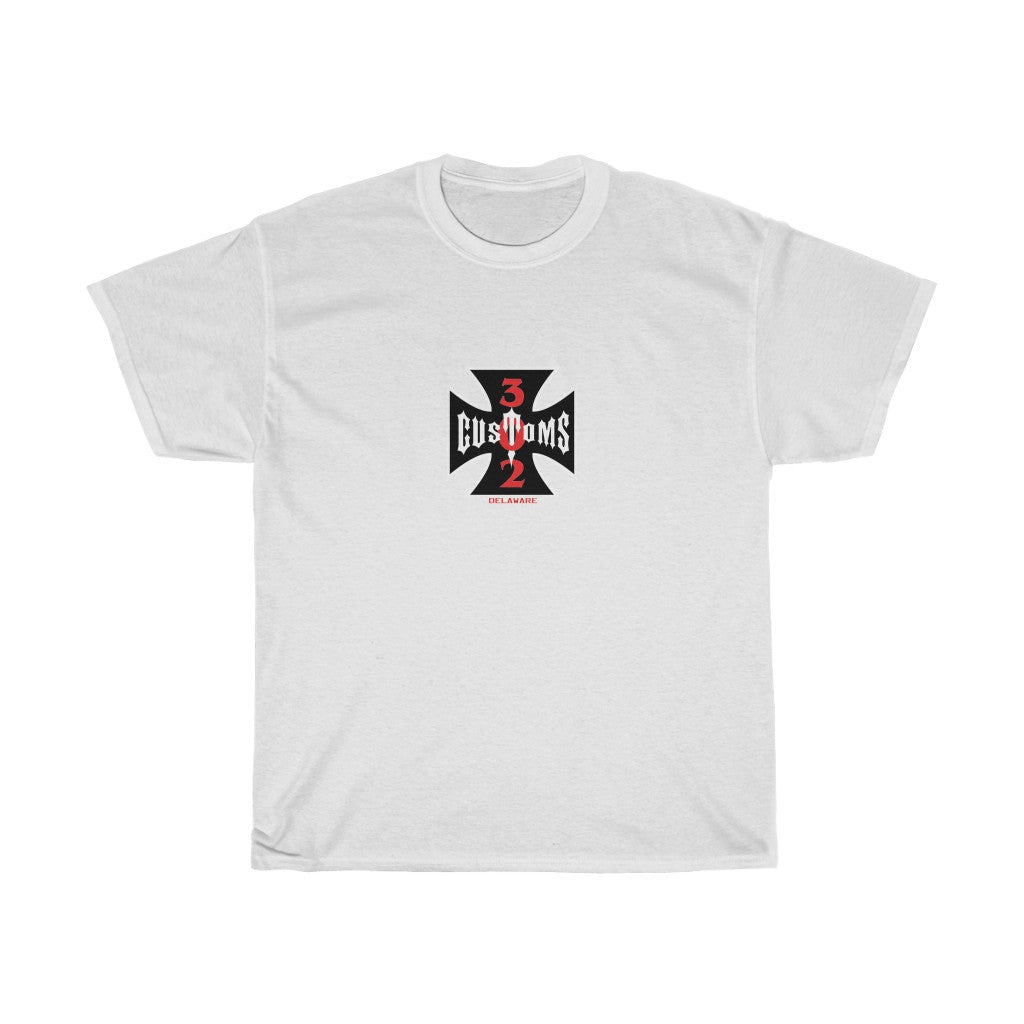 302 Customs Logo Unisex Heavy Cotton Tee