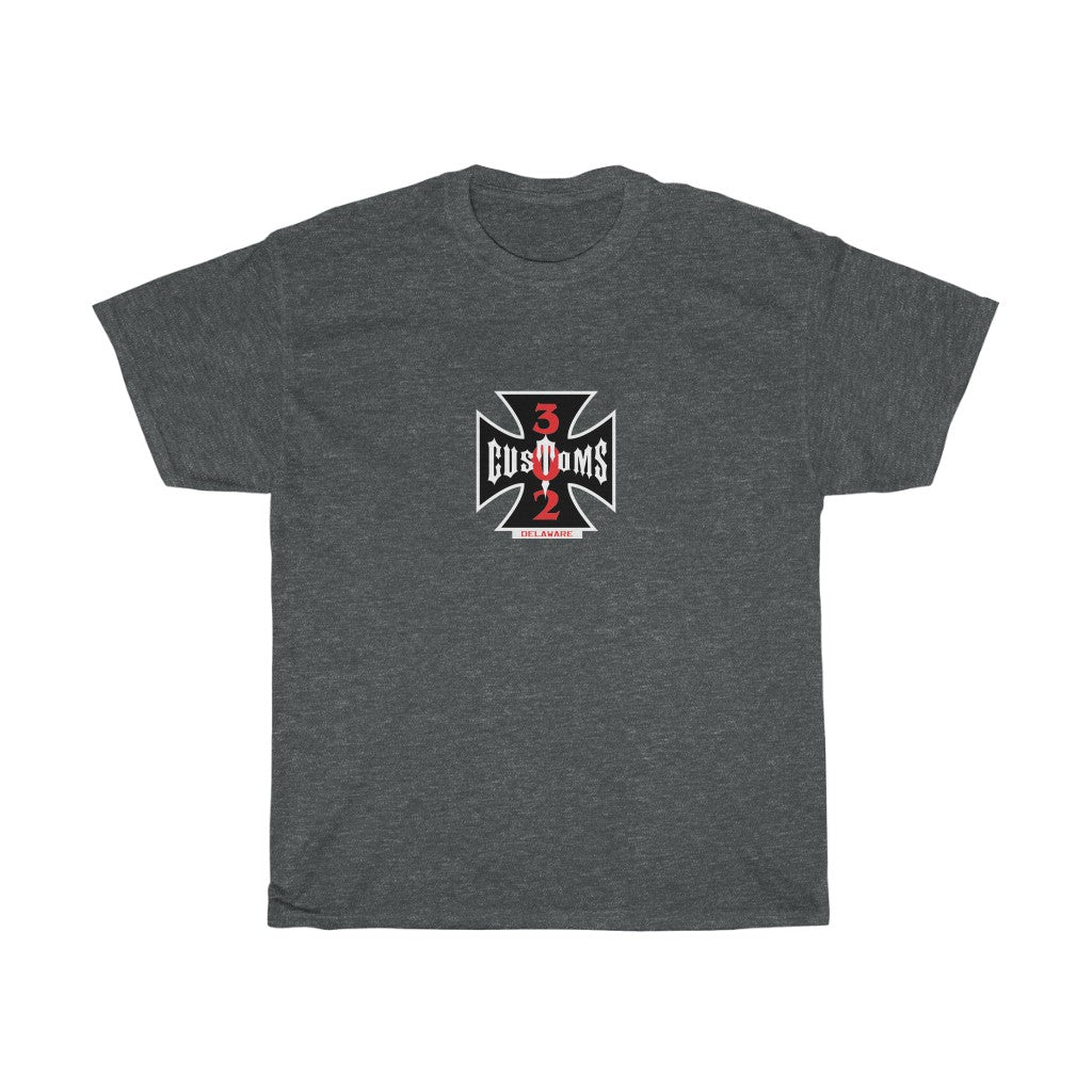 302 Customs Logo Unisex Heavy Cotton Tee