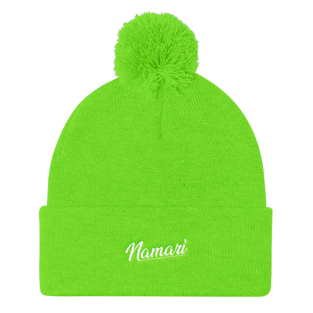 Namari Pom Pom Knit Cap