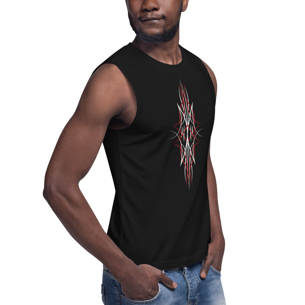 Pinstripe Muscle Shirt