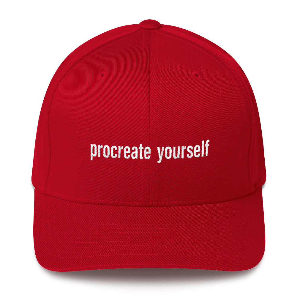 Procreate Yourself Structured Twill Cap
