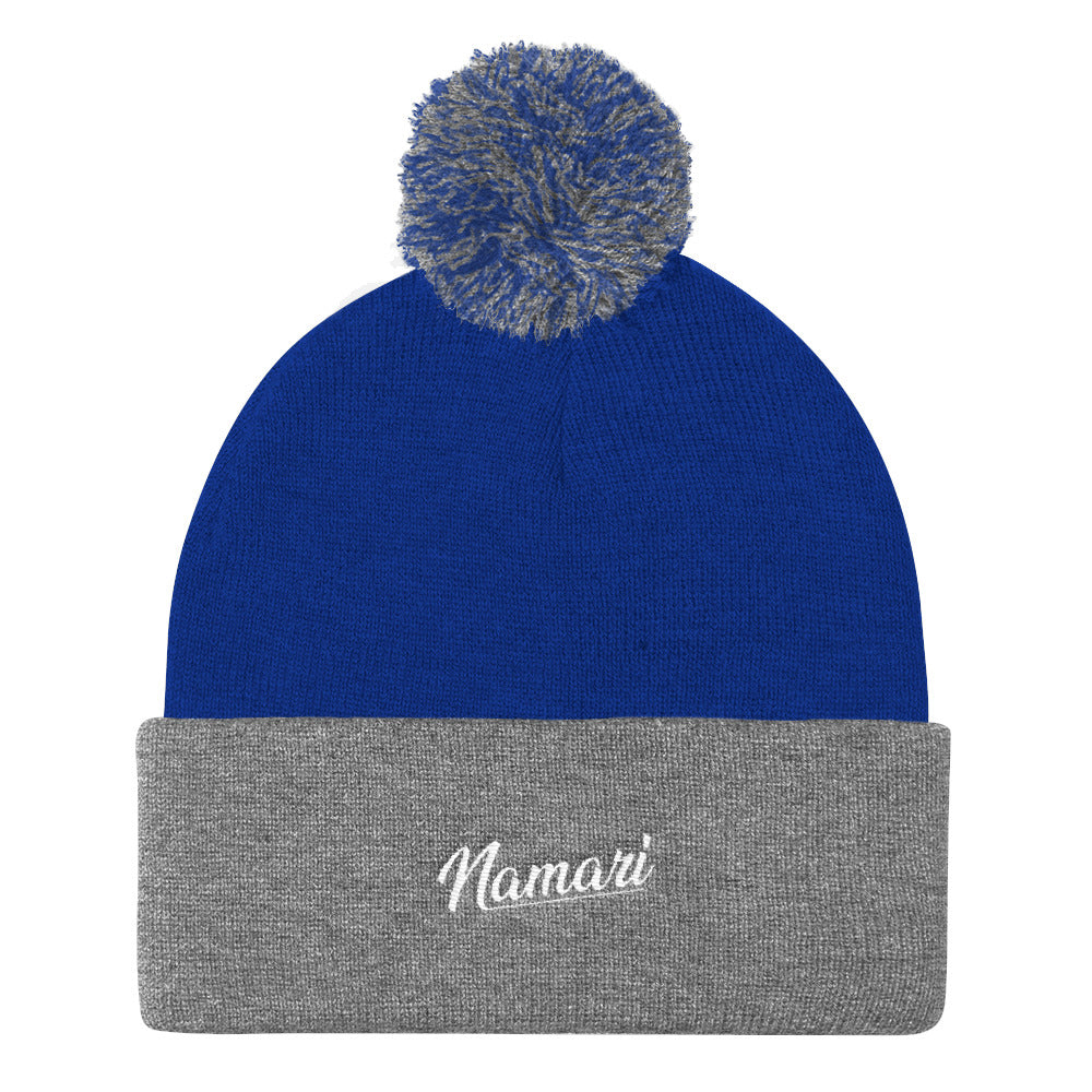 Namari Pom Pom Knit Cap