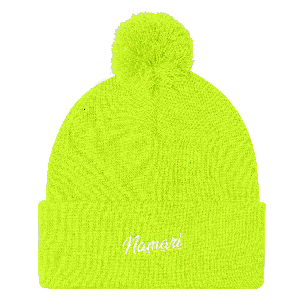 Namari Pom Pom Knit Cap