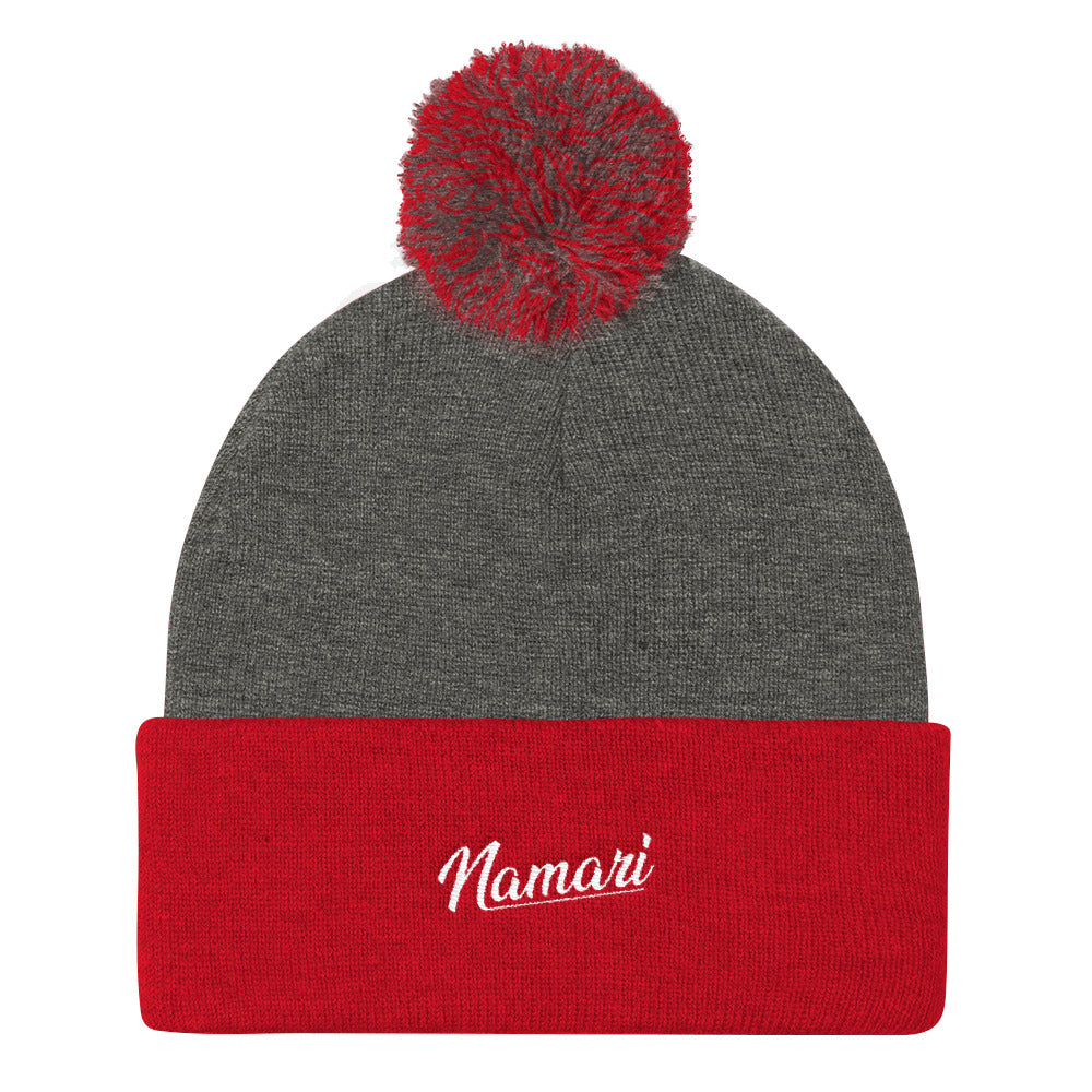 Namari Pom Pom Knit Cap