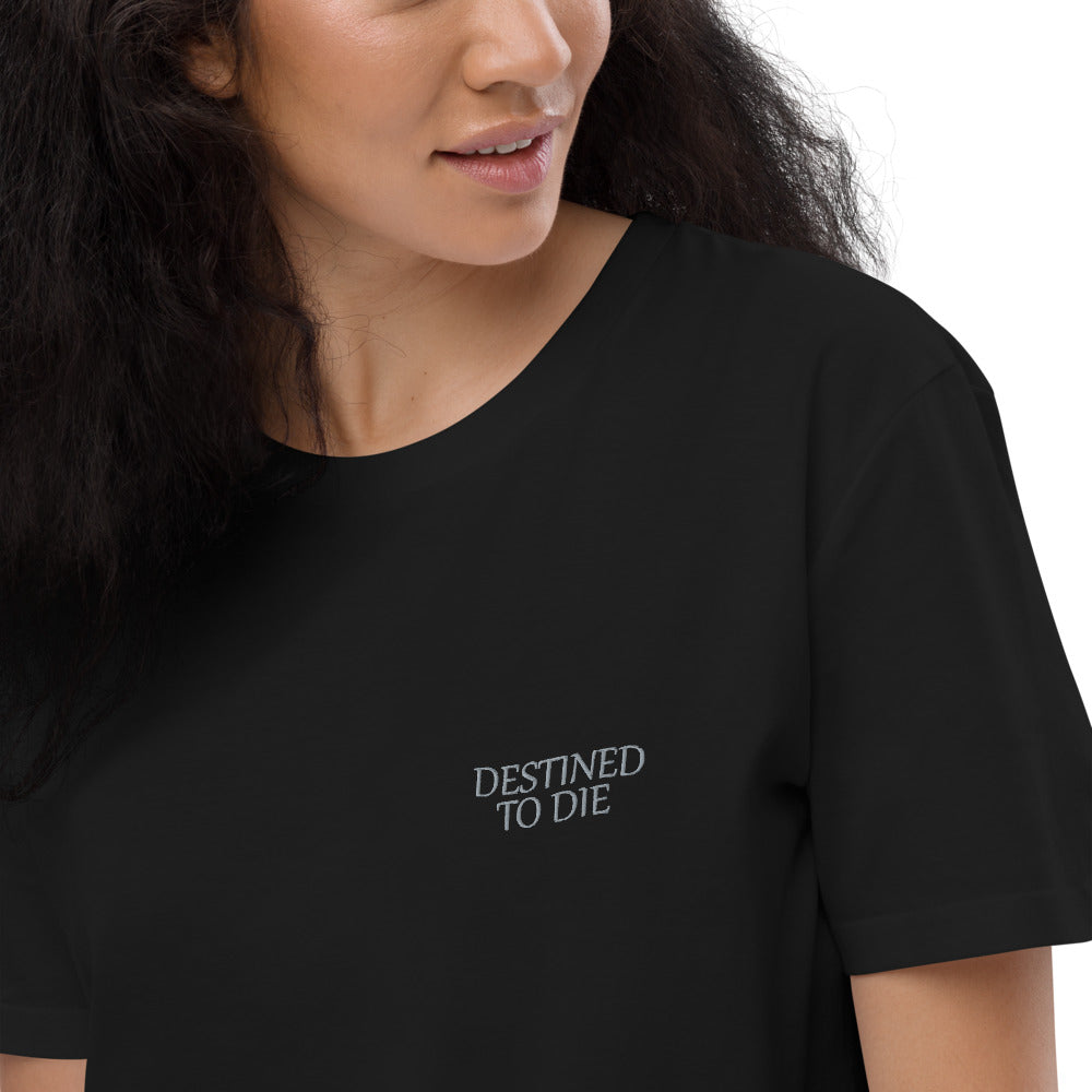 Destined to Die Organic cotton t-shirt dress