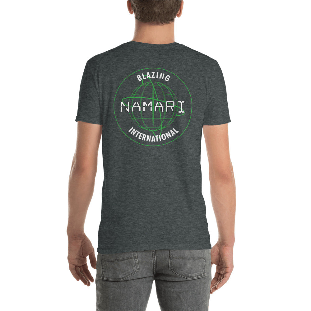Blazing International (Back) Unisex T-Shirt