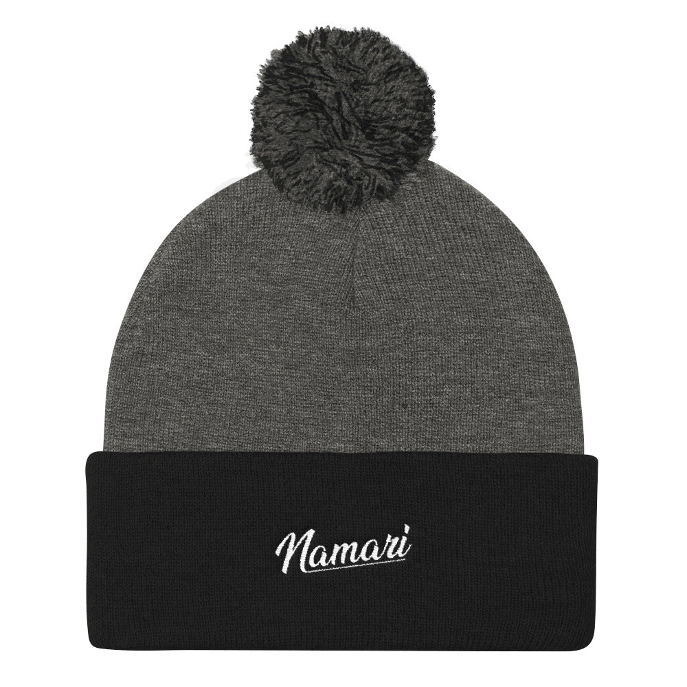 Namari Pom Pom Knit Cap