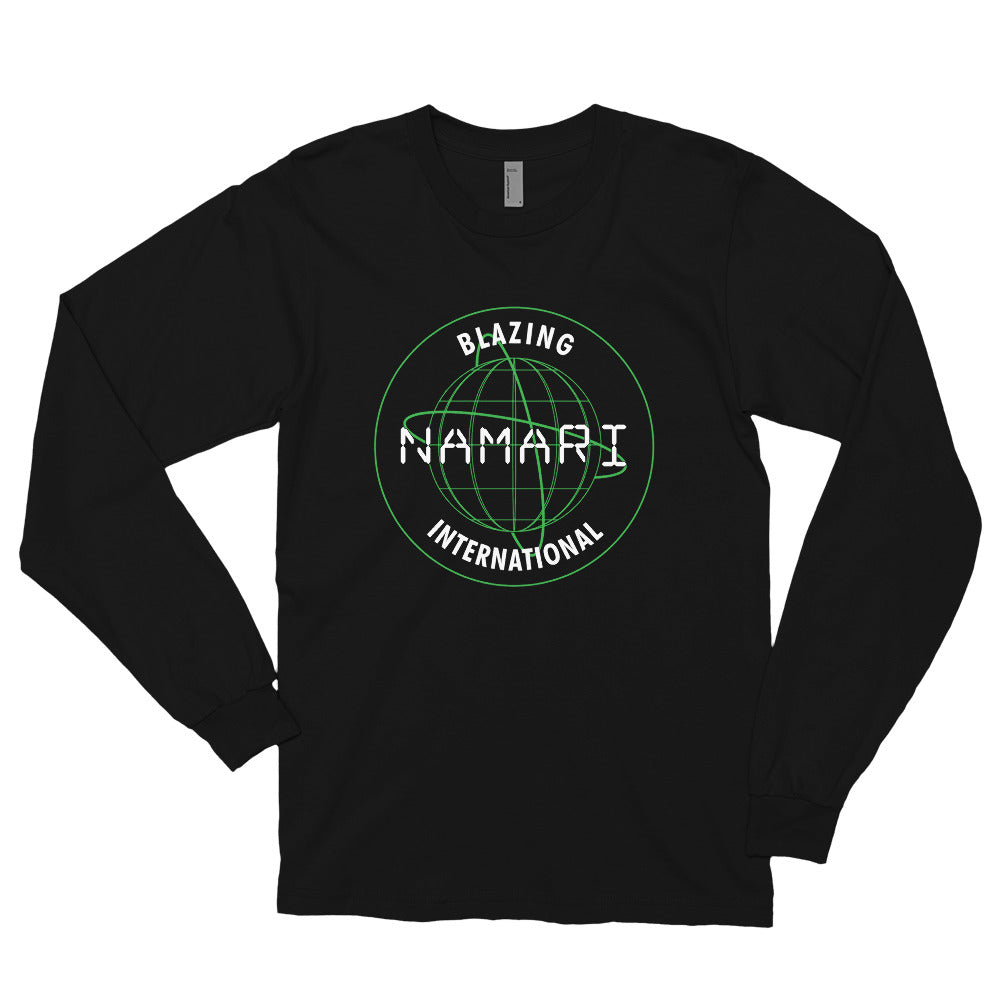 Blazing International (Front) Long sleeve t-shirt