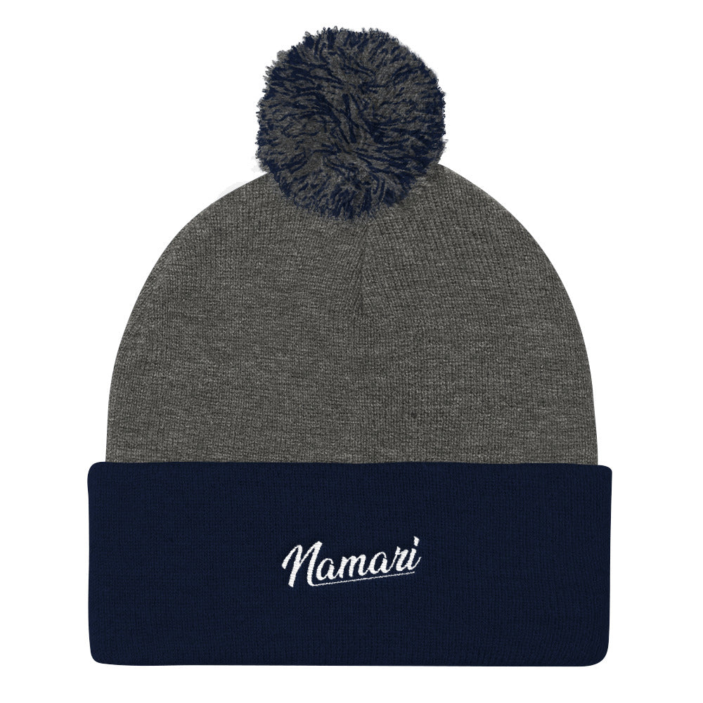 Namari Pom Pom Knit Cap
