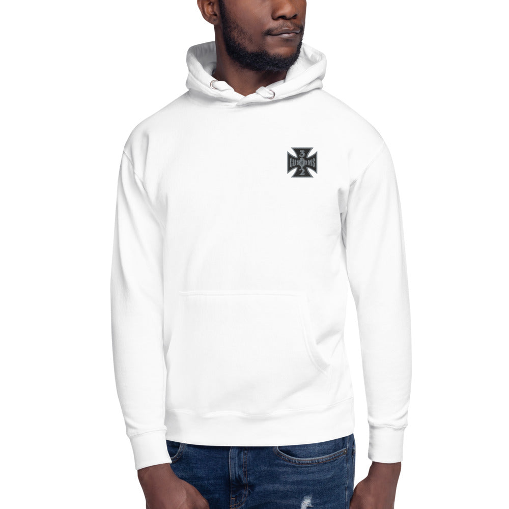302 Full Embroidery Unisex Hoodie