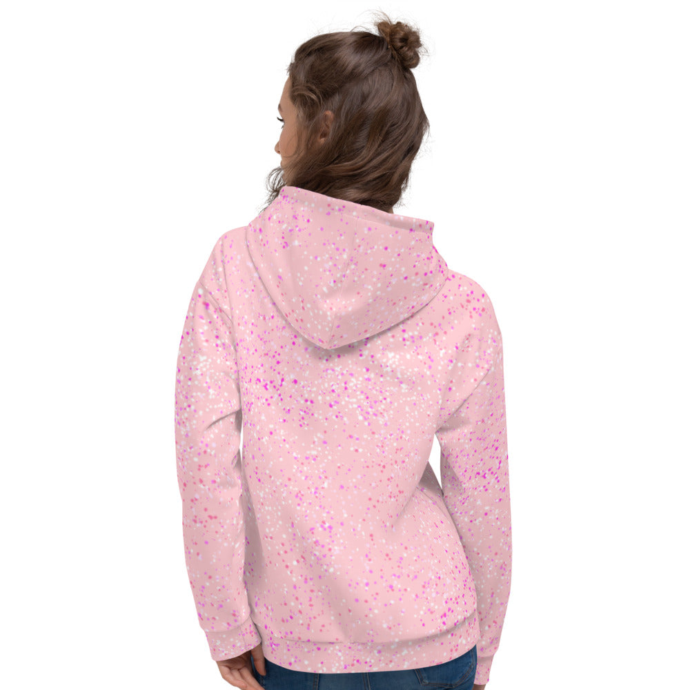 Strawberry Marble Unisex Hoodie