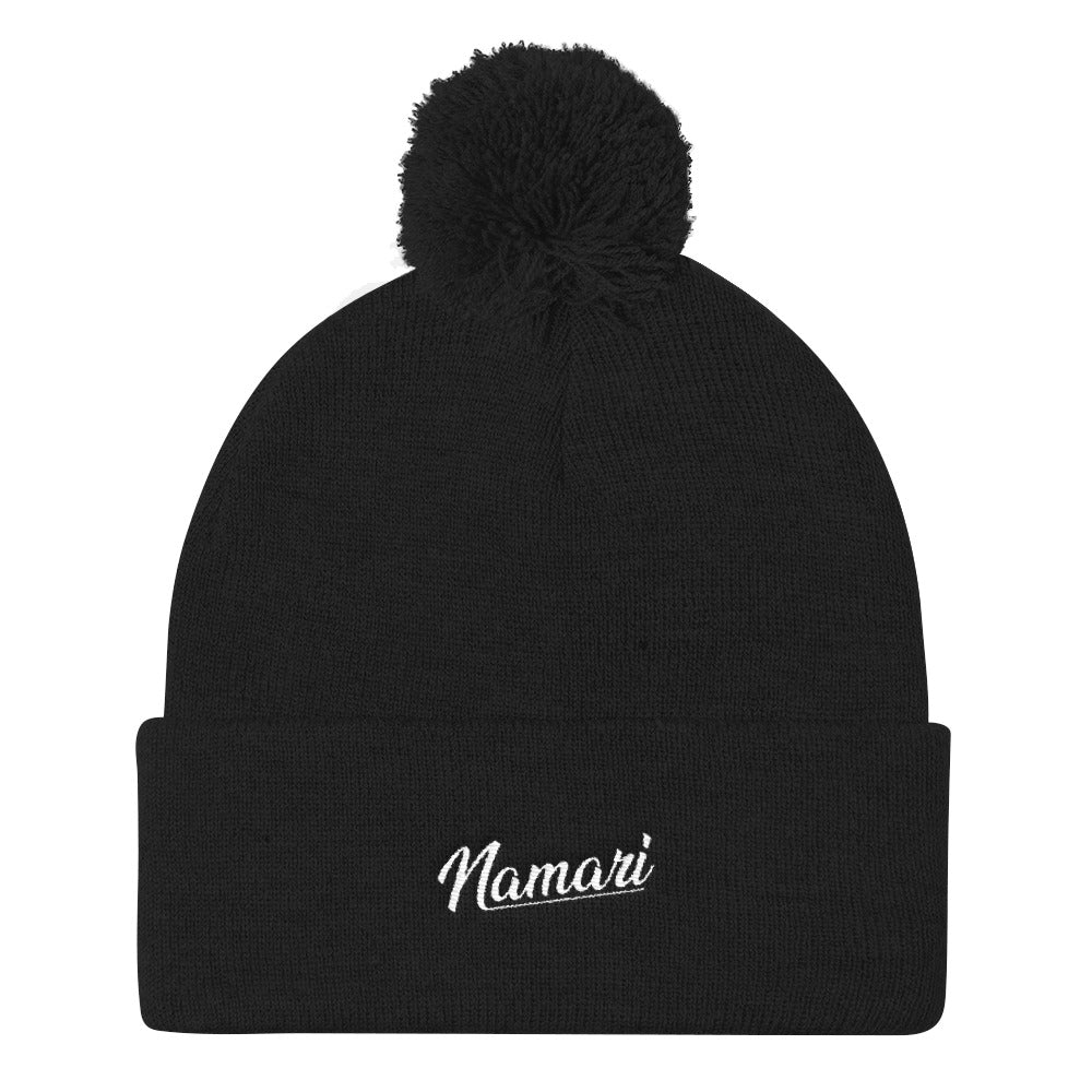 Namari Pom Pom Knit Cap
