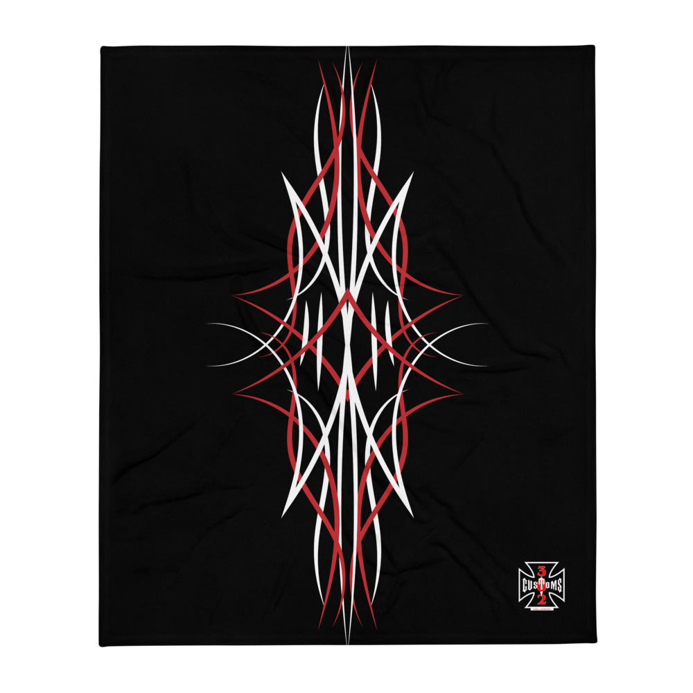 Pinstripe Throw Blanket