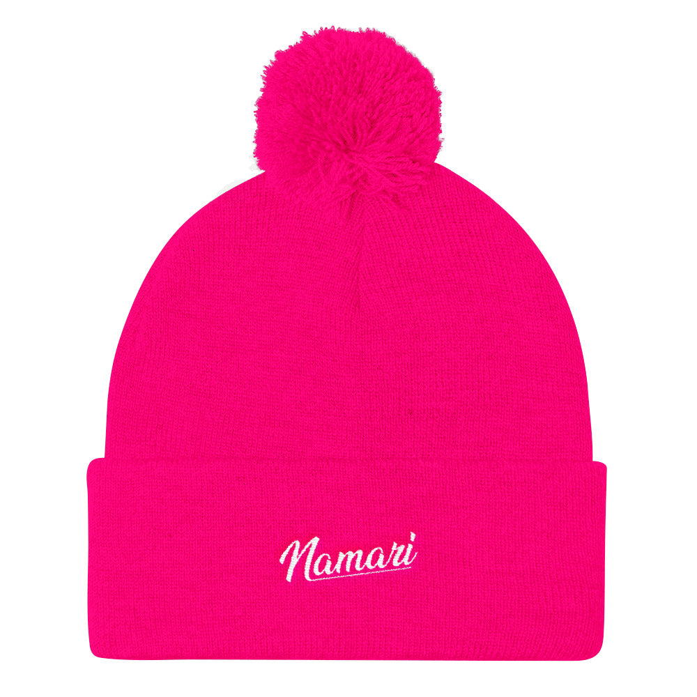 Namari Pom Pom Knit Cap