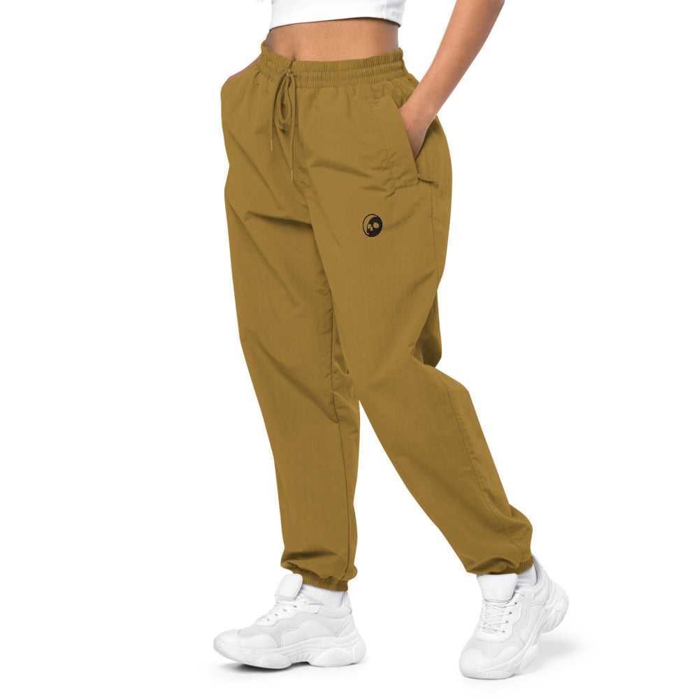 Embroidered Unisex Recycled tracksuit trousers