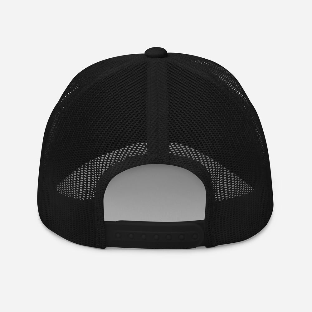Pull up. Not out. Trucker Cap