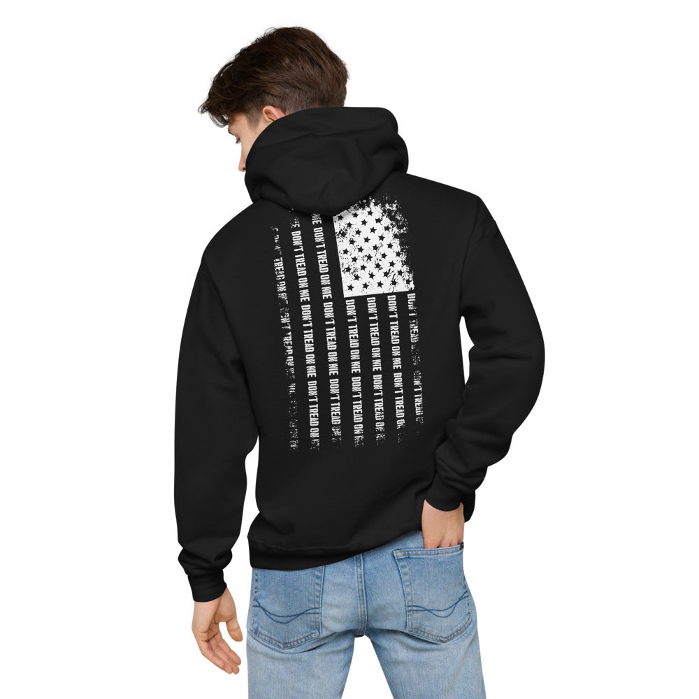 Don't Tread on Me Flag Unisex fleece hoodie