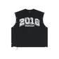 2018 Distressed Grommet Eyelet Tank Top