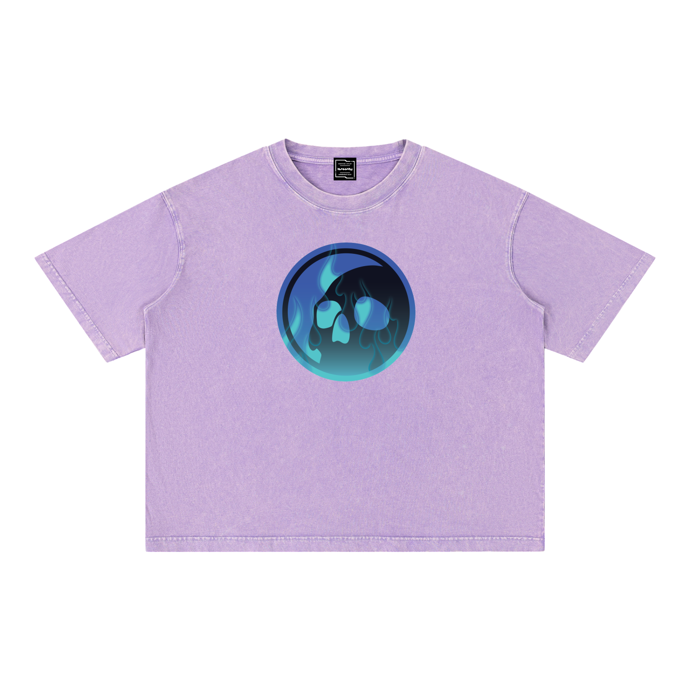 Hot Shot Mineral Wash Boxy Cotton T-Shirt
