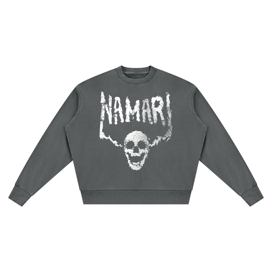 Disintegrate Unisex Vintage Wash Crewneck Sweatshirt