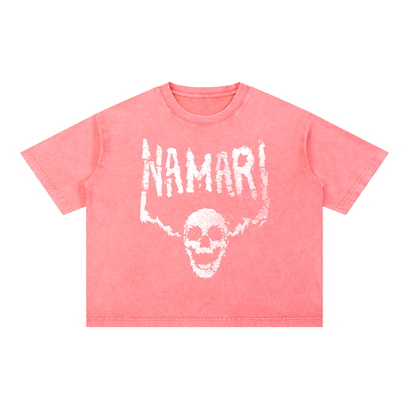 Disintegrate Mineral Wash Boxy Cotton T-Shirt