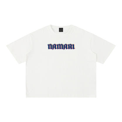 Distortion Mineral Wash Boxy Cotton T-Shirt