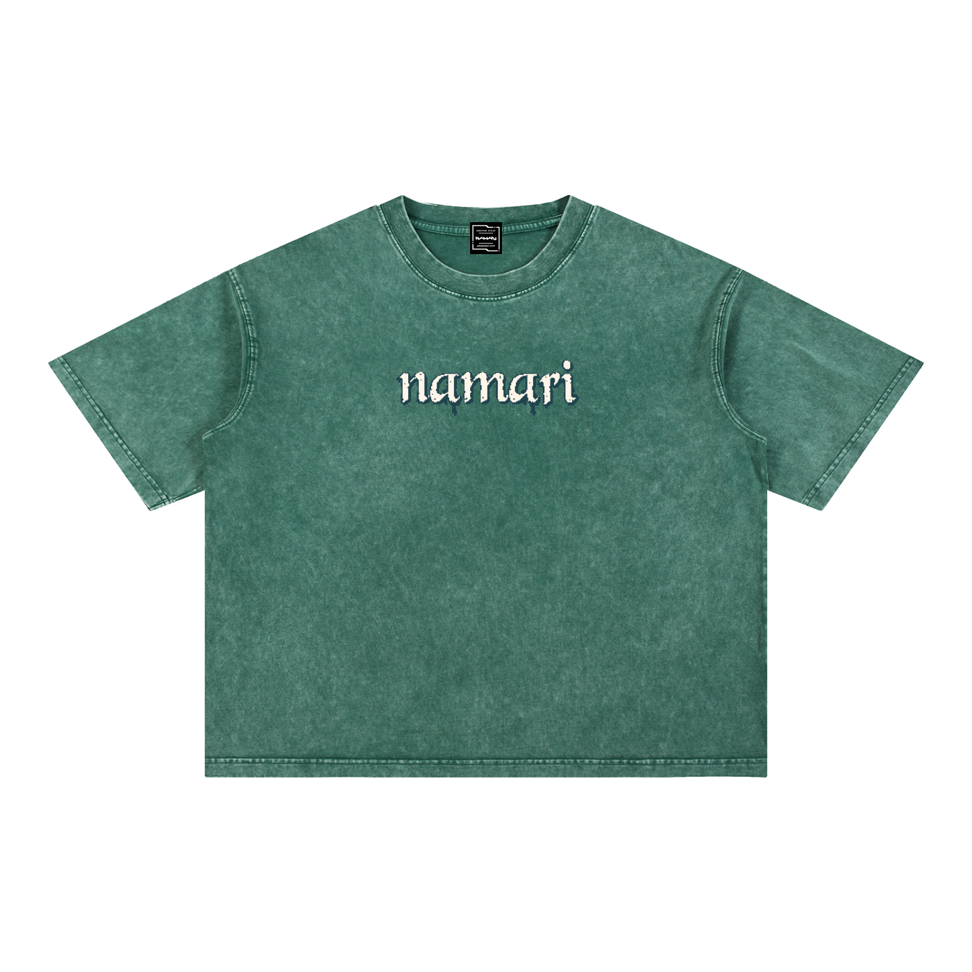 Power Mineral Wash Boxy Cotton T-Shirt
