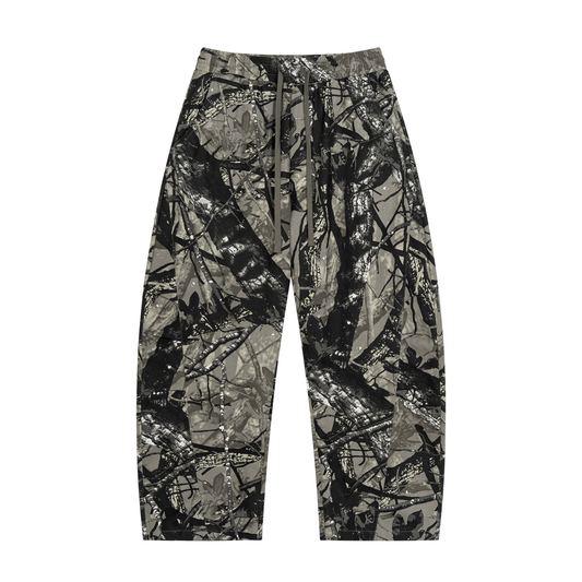 Namari Unisex Tree Camo Barrel Leg Pants