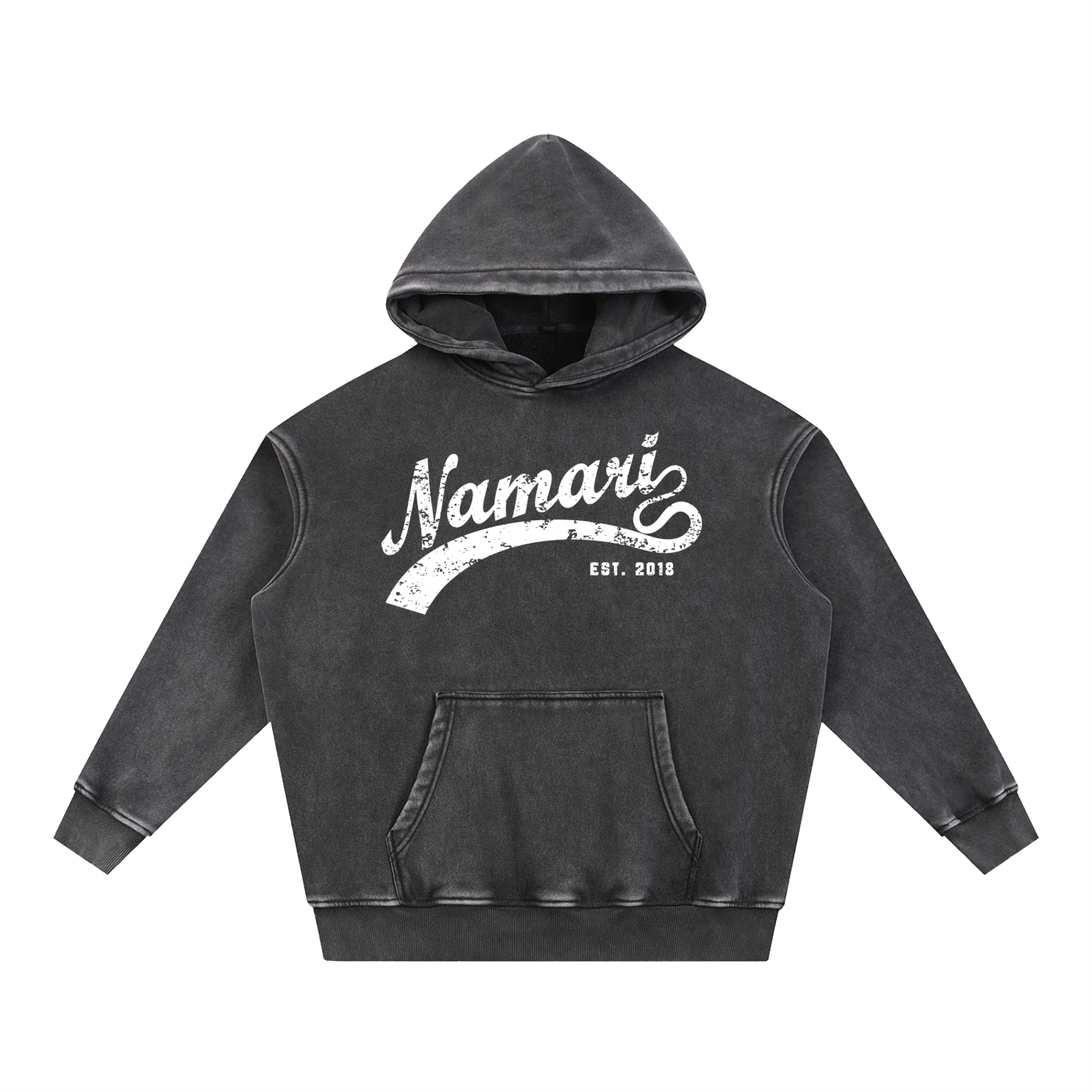 Swoosh Snow Wash Fleece Oversize Hoodie