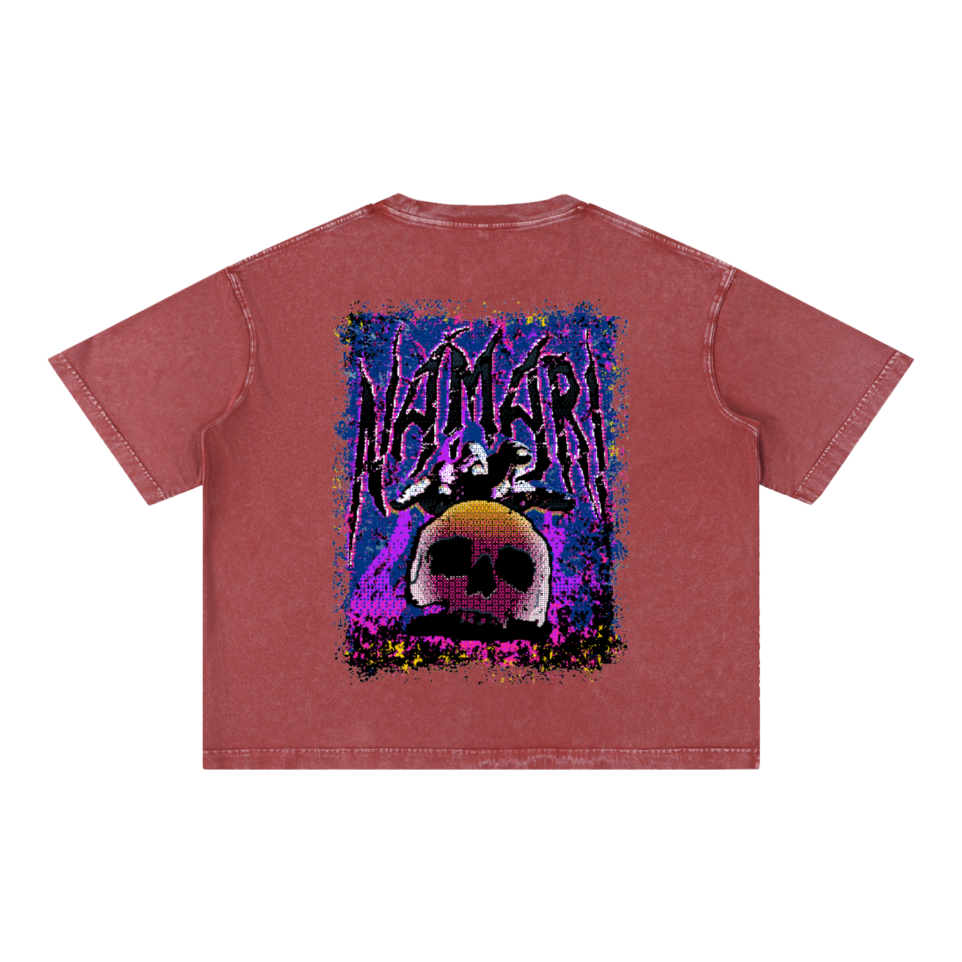 Debt Collector Mineral Wash Boxy Cotton T-Shirt