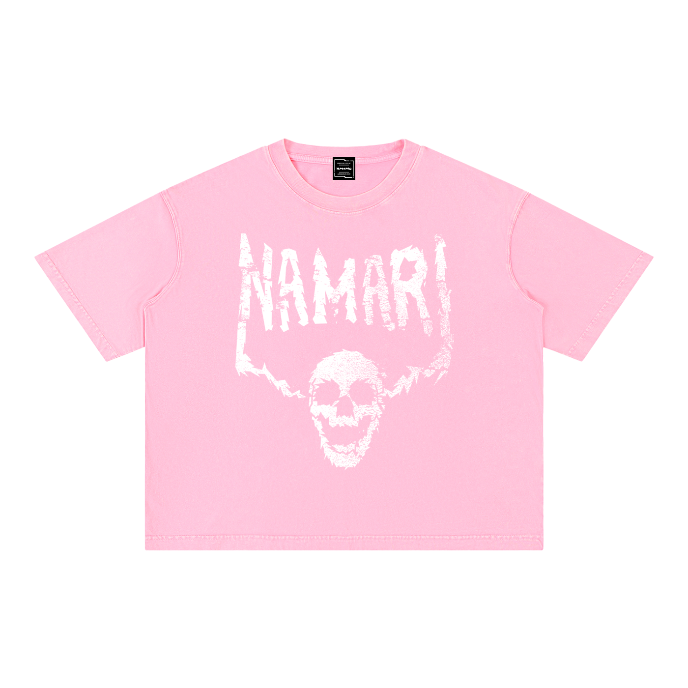 Disintegrate Mineral Wash Boxy Cotton T-Shirt
