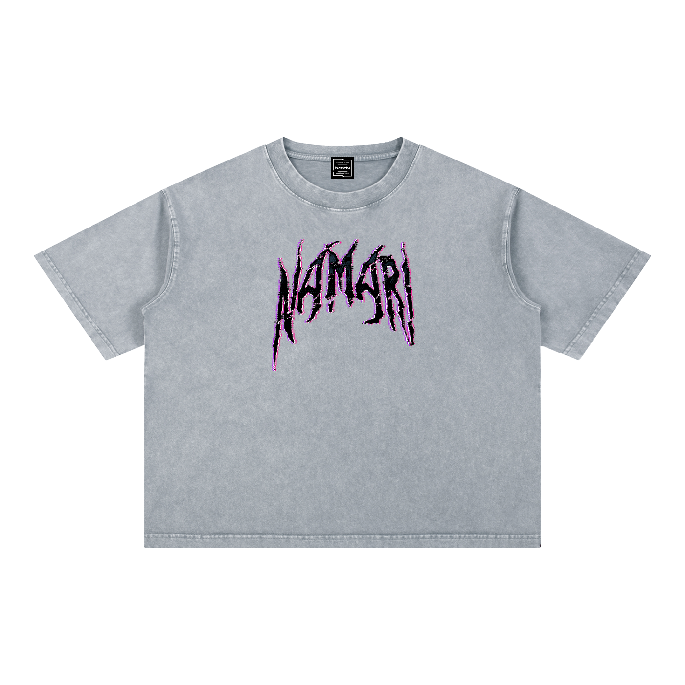 Debt Collector Mineral Wash Boxy Cotton T-Shirt