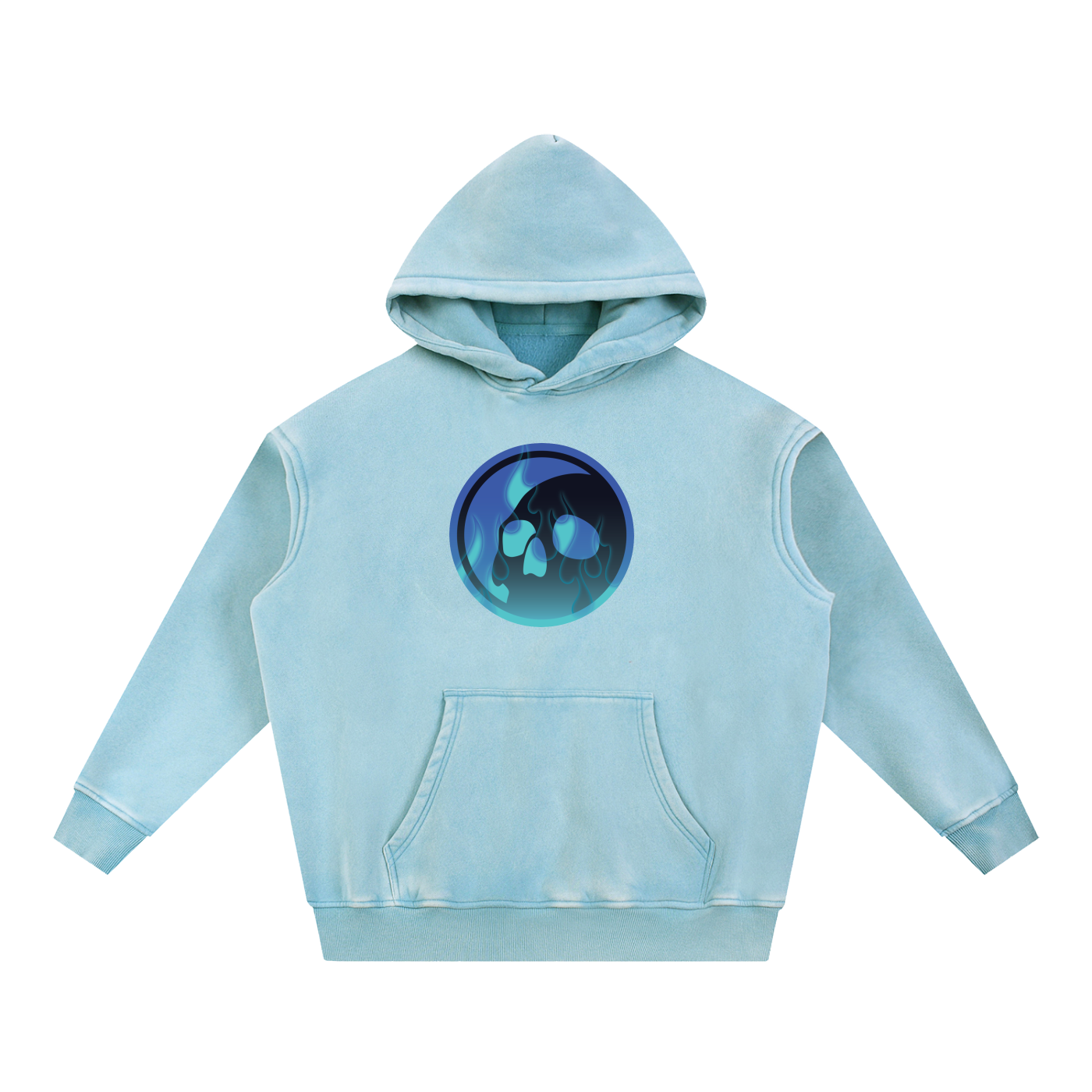 Hot Shot Namari Snow Wash Fleece Oversize Hoodie