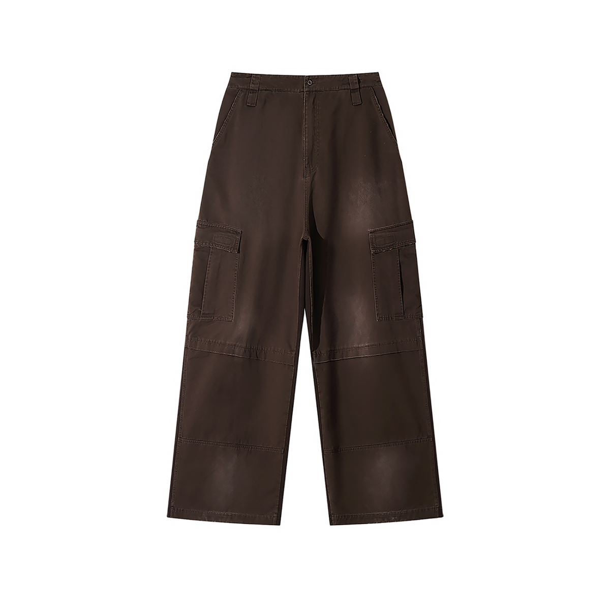 Namari Unisex Sunfade Washed Fleece Cargo Pants