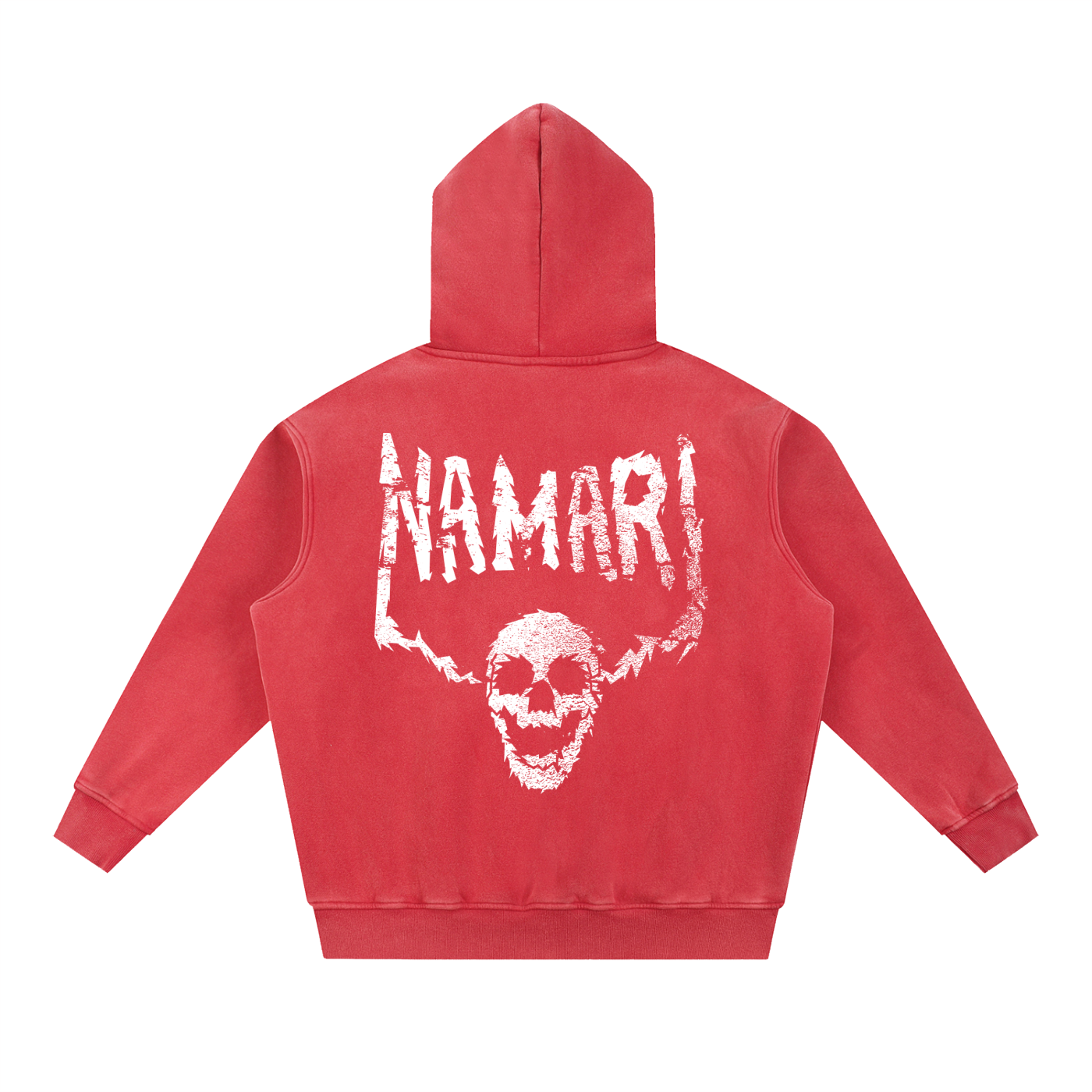 Disintegrate Snow Wash Fleece Oversize Hoodie