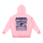 Pursuit of Booty Pixel Art Snow Wash Fleece Oversize Hoodie