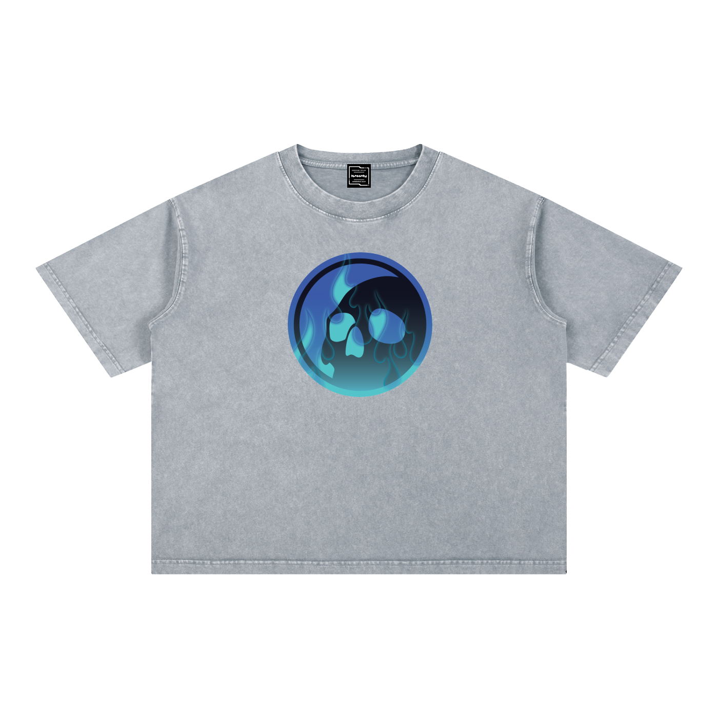 Hot Shot Mineral Wash Boxy Cotton T-Shirt