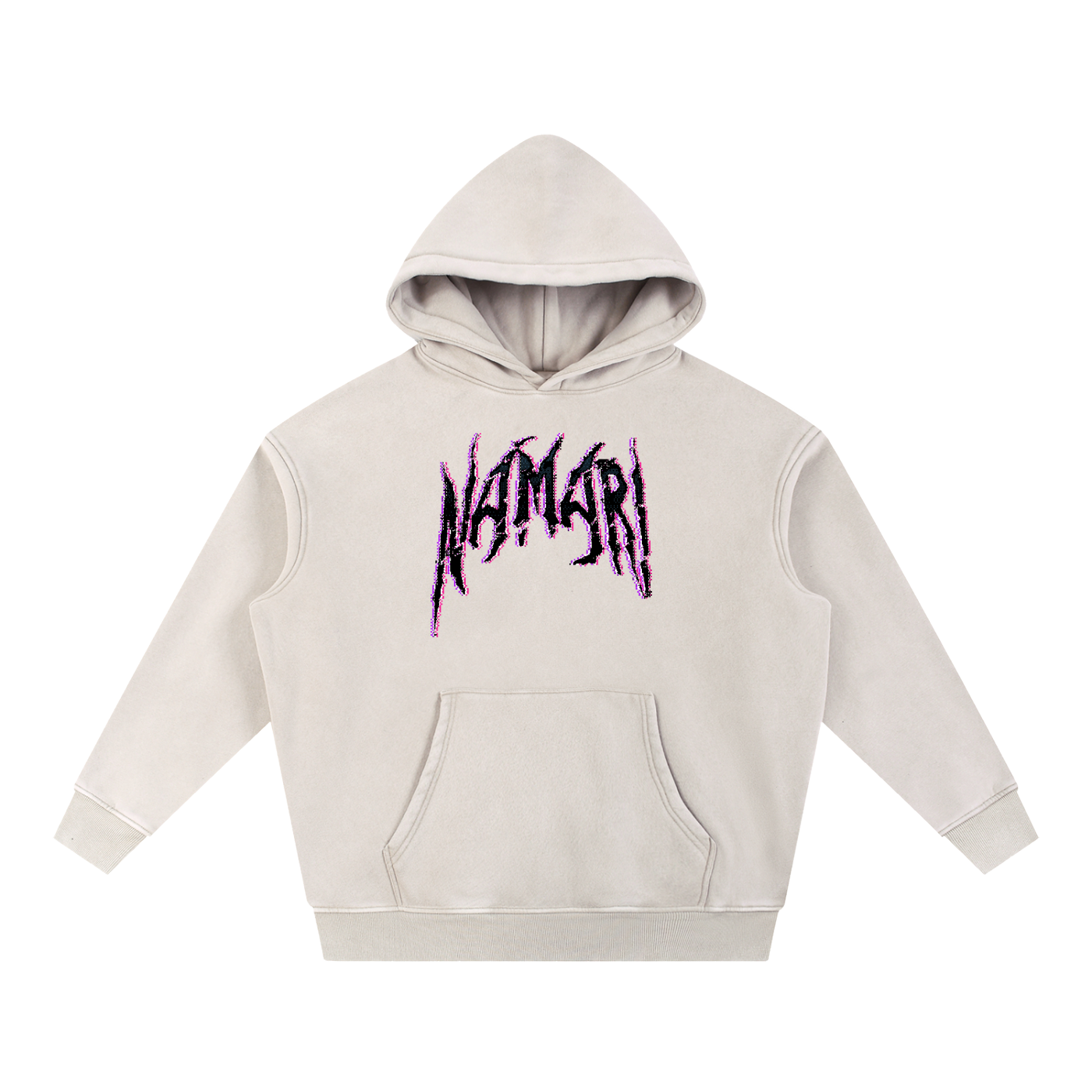 Debt Collector Snow Wash Fleece Oversize Hoodie