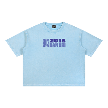 Years Namari Mineral Wash Boxy Cotton T-Shirt